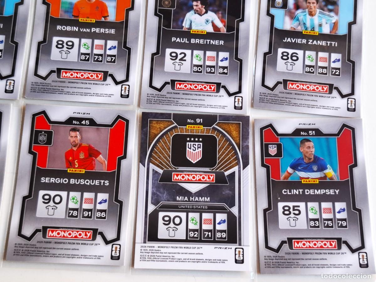 Cromos de f&uacute;tbol: LOTE TARJETAS MONOPOLY 2026 PANINI VARIAS - Foto 10