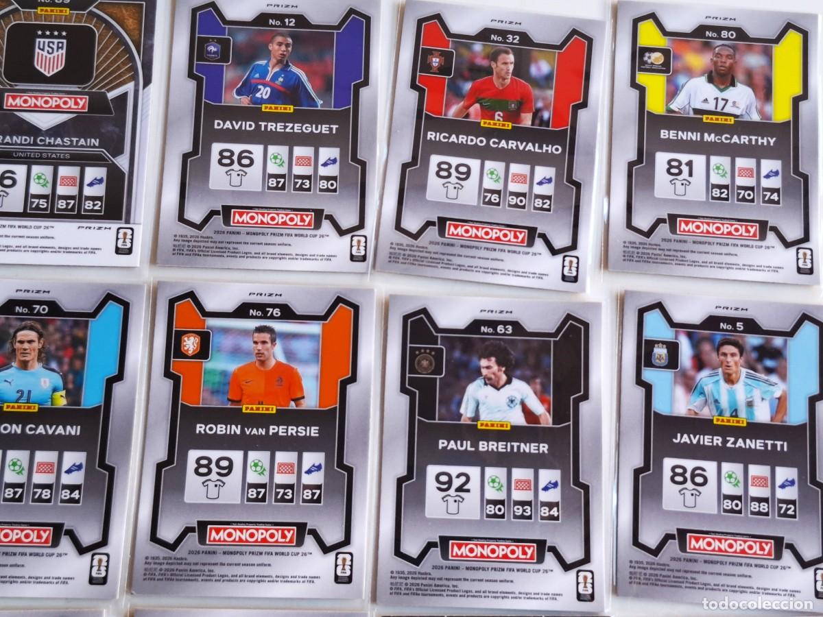 Cromos de f&uacute;tbol: LOTE TARJETAS MONOPOLY 2026 PANINI VARIAS - Foto 11