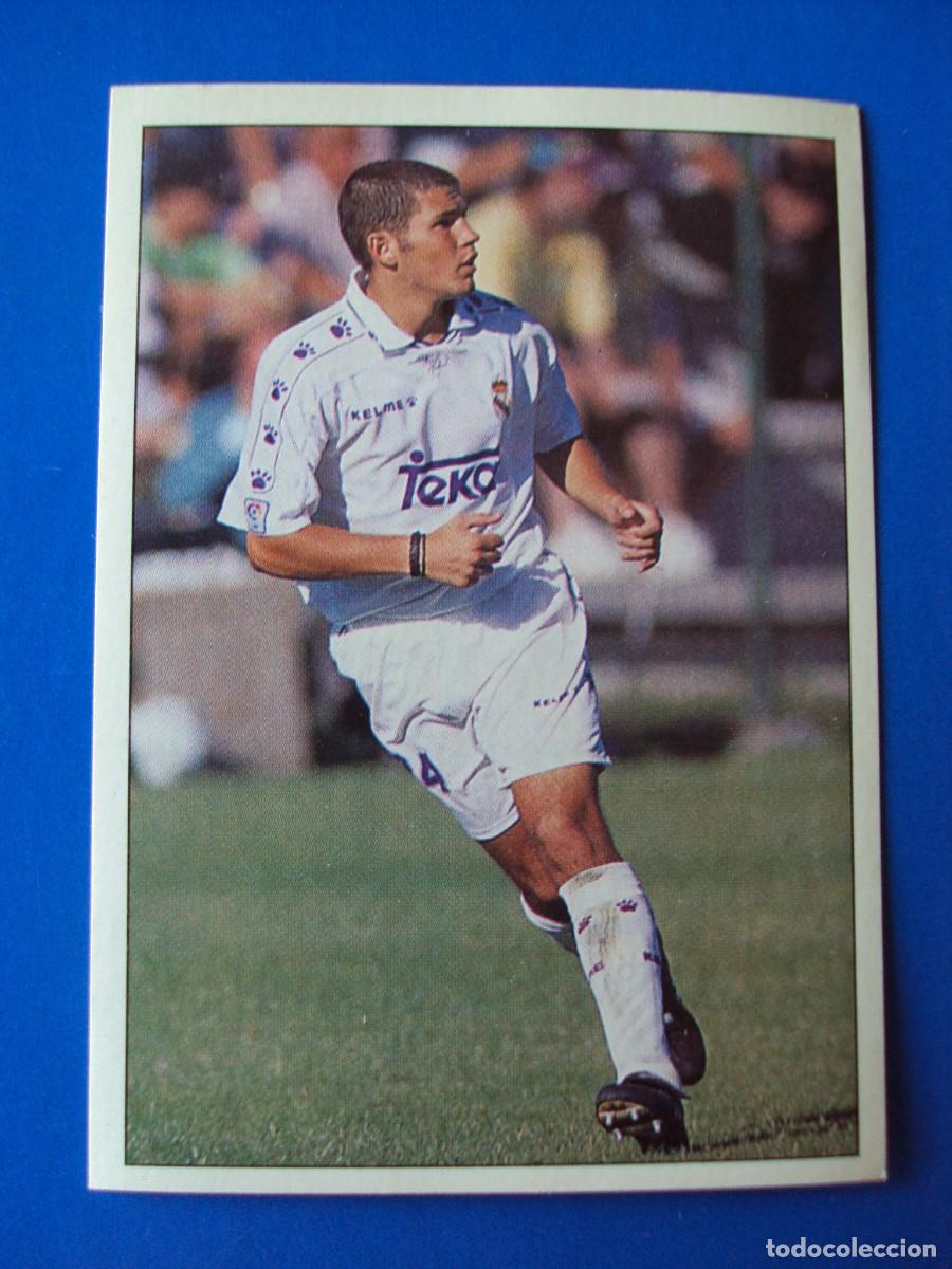 Cartes &agrave; collectionner de Football: CROMO N&ordm; 262 VAQUERIZA CASTILLA &Aacute;LBUM COLECCI&Oacute;N REAL MADRID 95 96 1995 1996 PANINI NUNCA PEGADO
