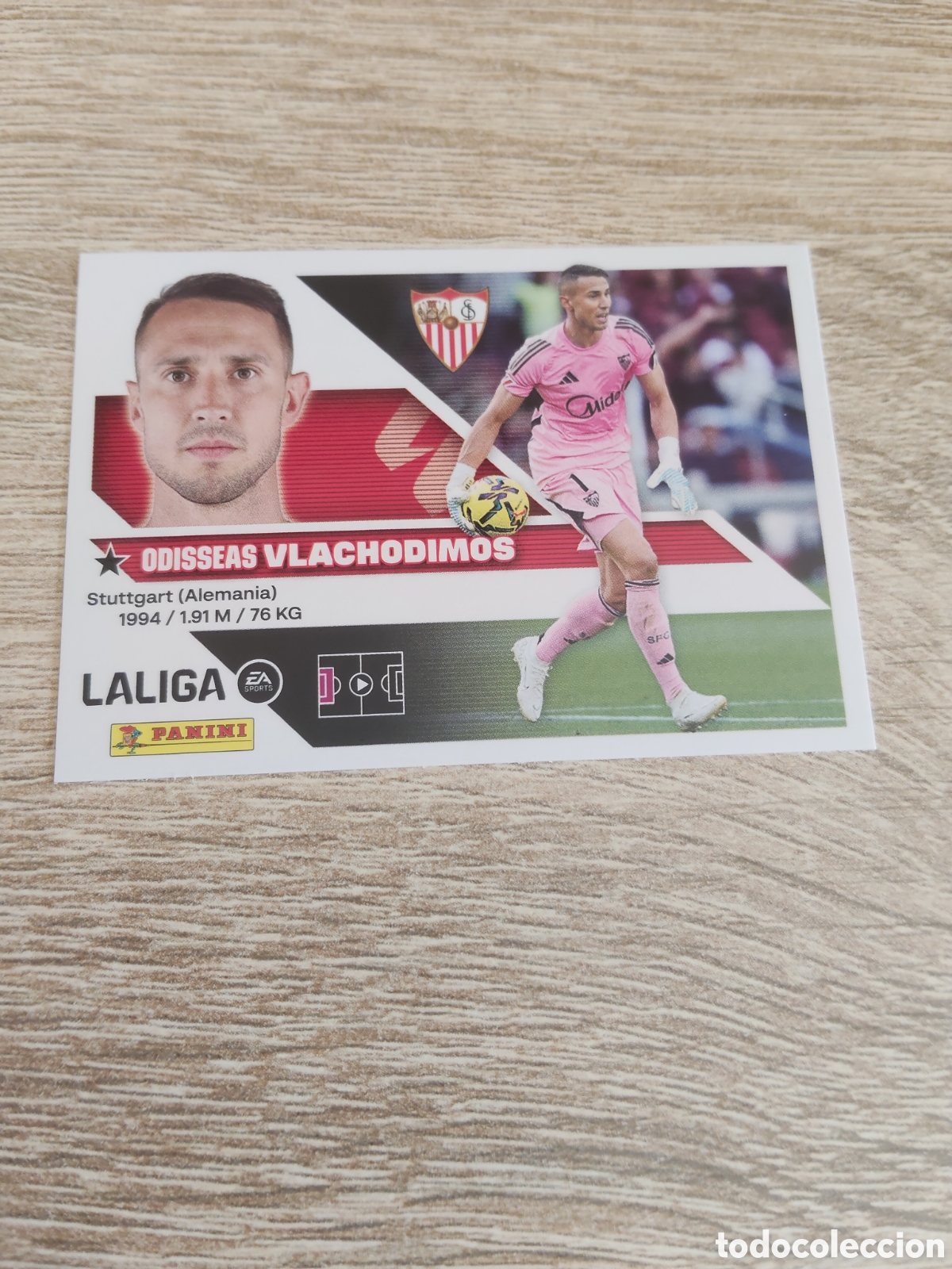 Figurine di Calcio: Vlachodimos Sevilla liga 2026 2027 26 27 ediciones este