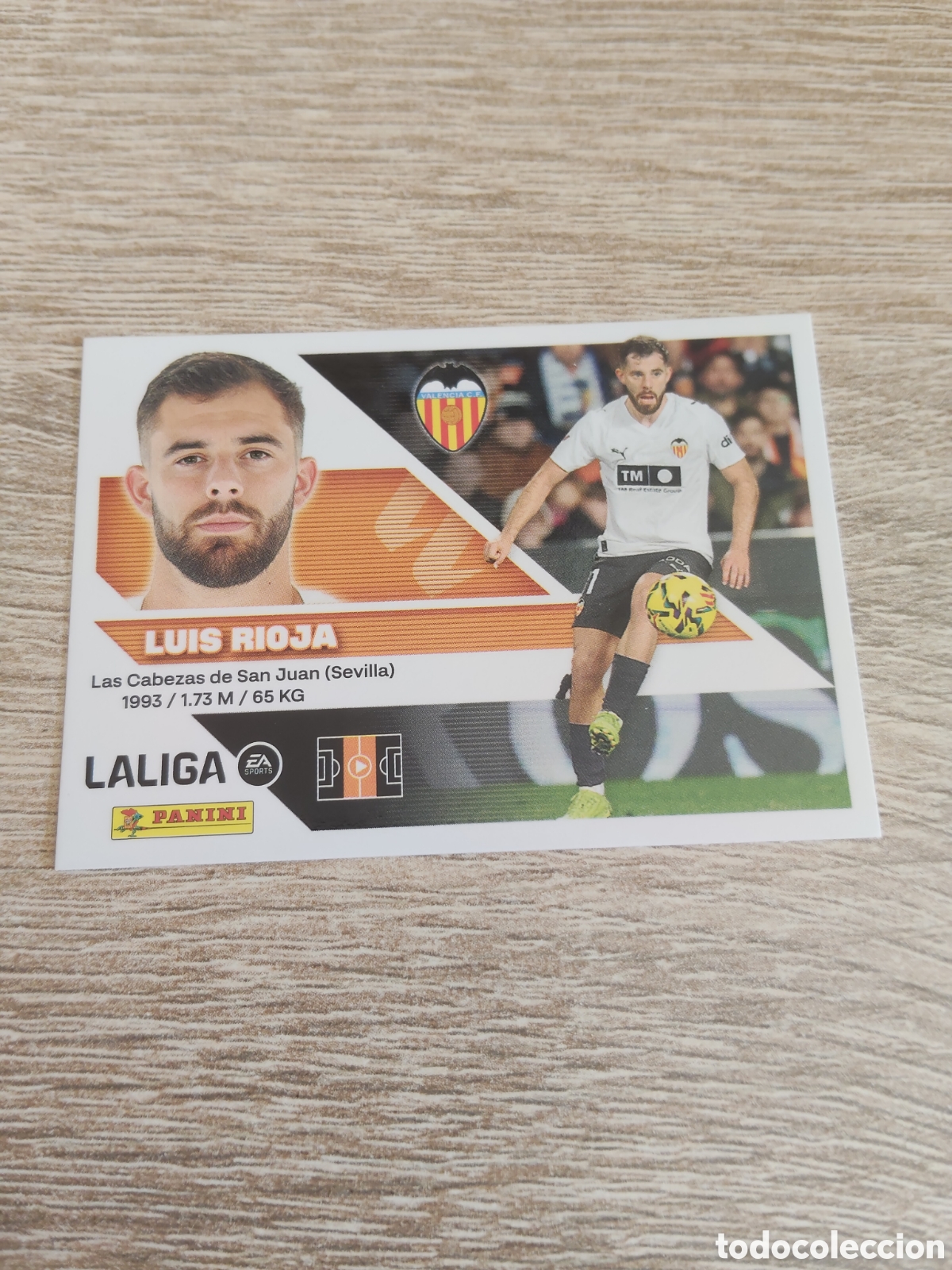 Figurine di Calcio: Luis Rioja Valencia liga 2026 2027 26 27 ediciones este