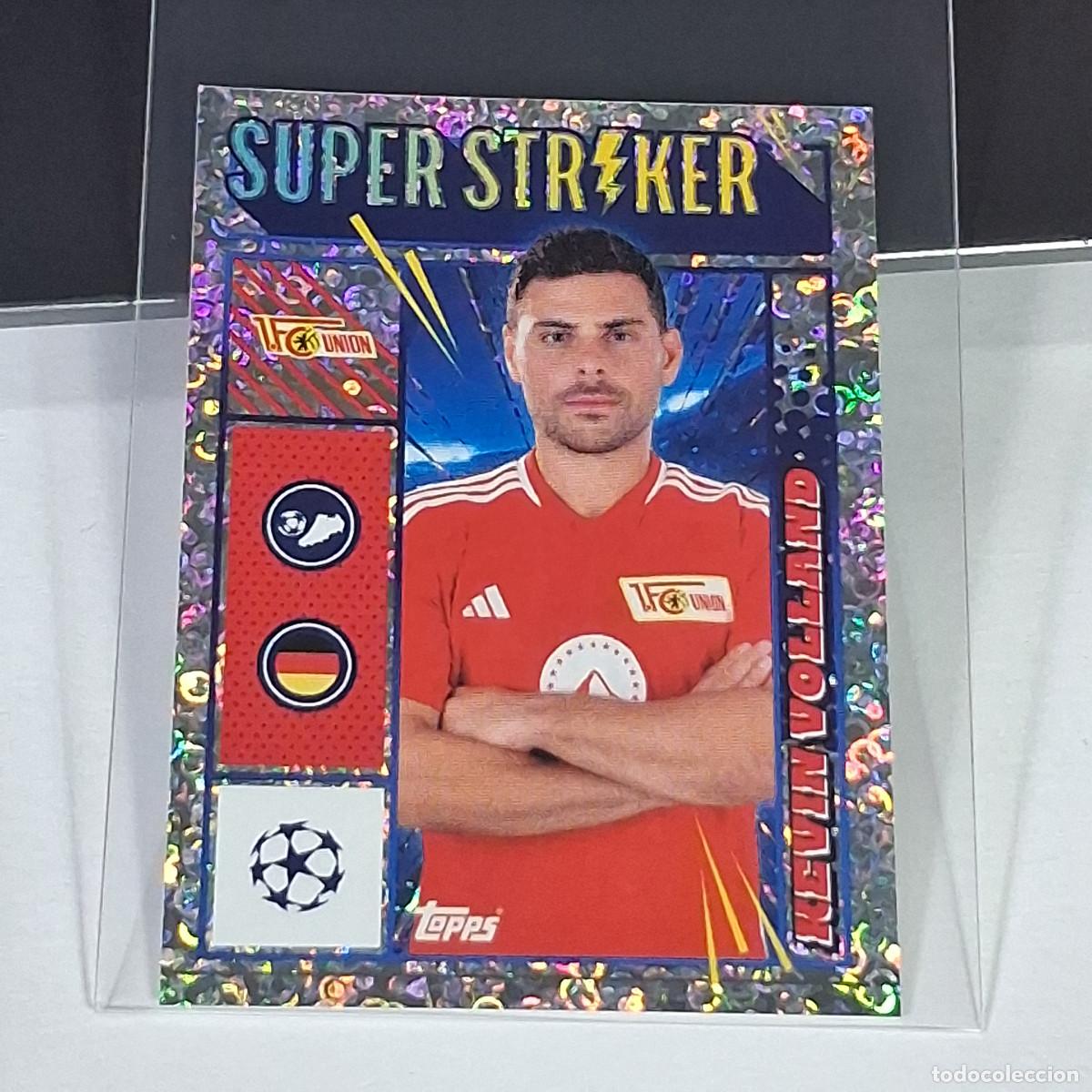 Fu&szlig;ball-Sticker: B63 251 VOLLAND UNION BERLIN SUPER STRIKER CHAMPIONS STICKER 2023 2024 23 24 ALBUM TOPPS LEAGUE