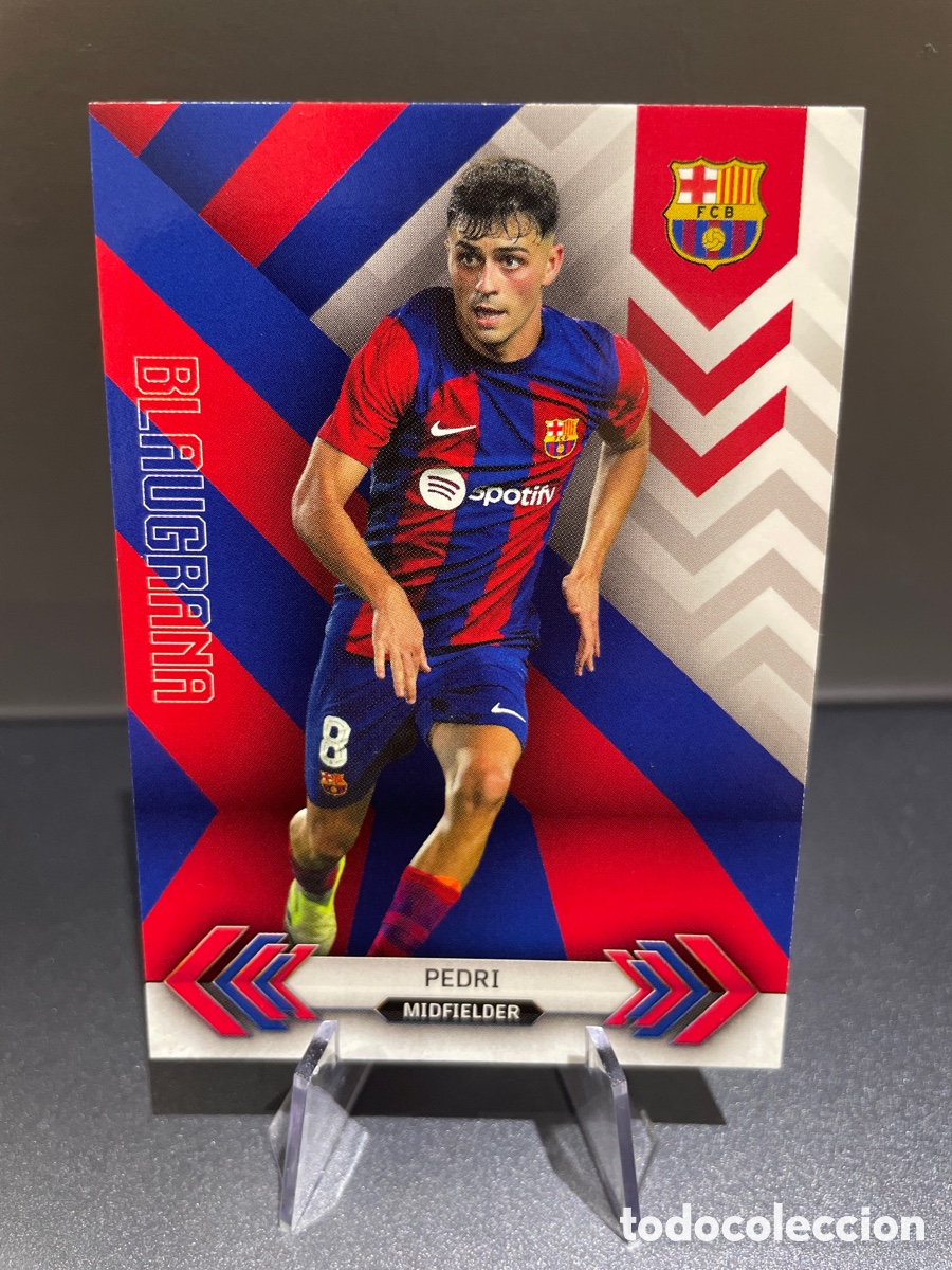 Fu&szlig;ball-Sticker: Pedri BL-5 FC Topps Barcelona Team Set 2023-24