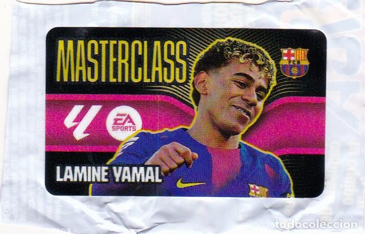 Cromos de f&uacute;tbol: ESTE 2026-27 - CROMOS CHICLE LIGA - MASTERCLASS - LAMINE YAMAL - SIN PEGAR - (A-16)