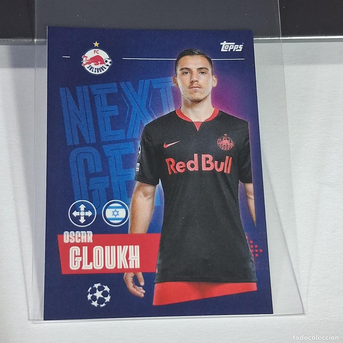 Cromos de Futebol: B65 216 OSCAR GLOUKH SALZBURG NEXT GEN CHAMPIONS STICKER 2023 2024 23 24 ALBUM TOPPS LEAGUE