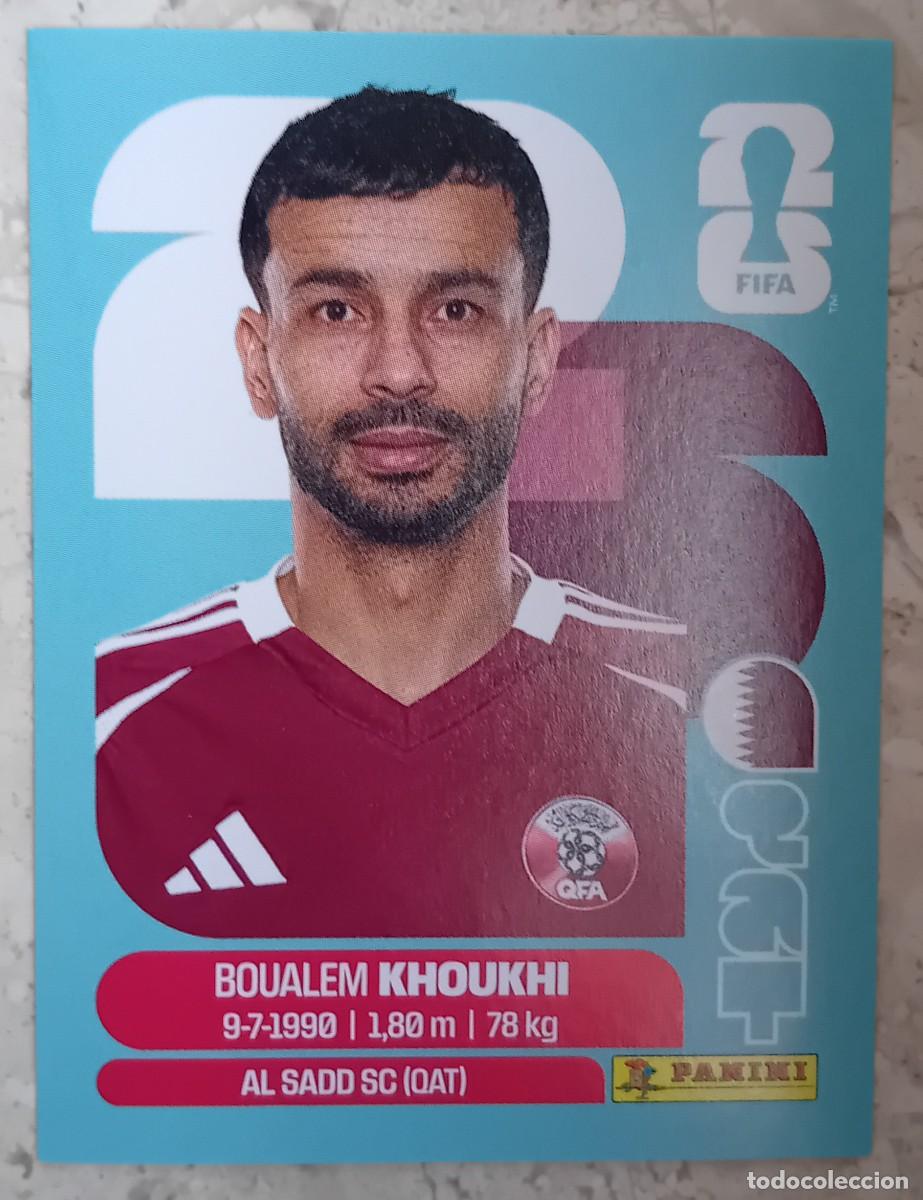 Football Stickers: Figurina Panini 2026 Cromo World Cup Usa Mundial 2026 Boualem Khoukhi Qatar n QAT 6