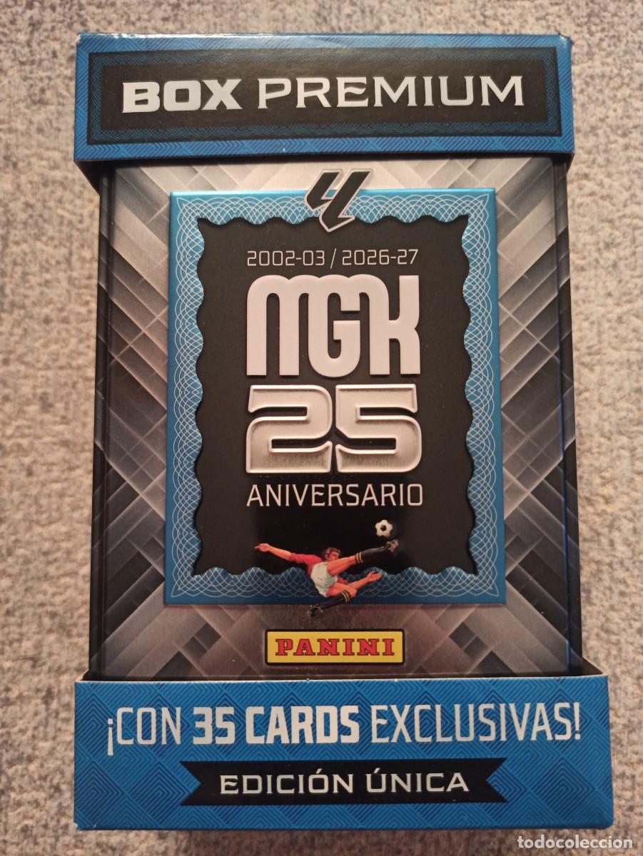 Football Stickers: Lata Tin Box Megacracks - MGK - 25 ANIVERSARIO - 2026 2027 - 26 27 - Panini