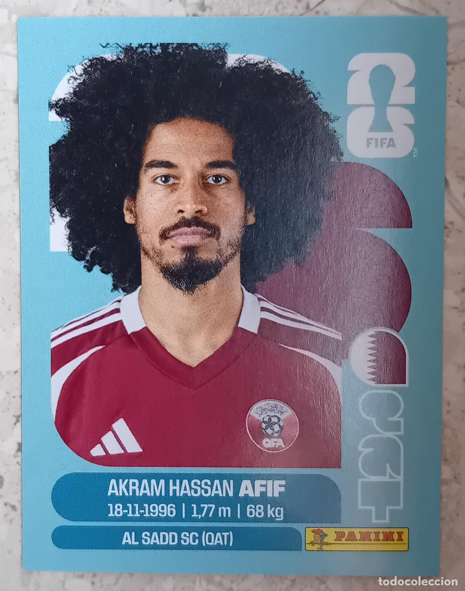 Football Stickers: Figurina Panini 2026 Cromo World Cup Usa Mundial 2026 Akram Hassan Afif Qatar n QAT 18