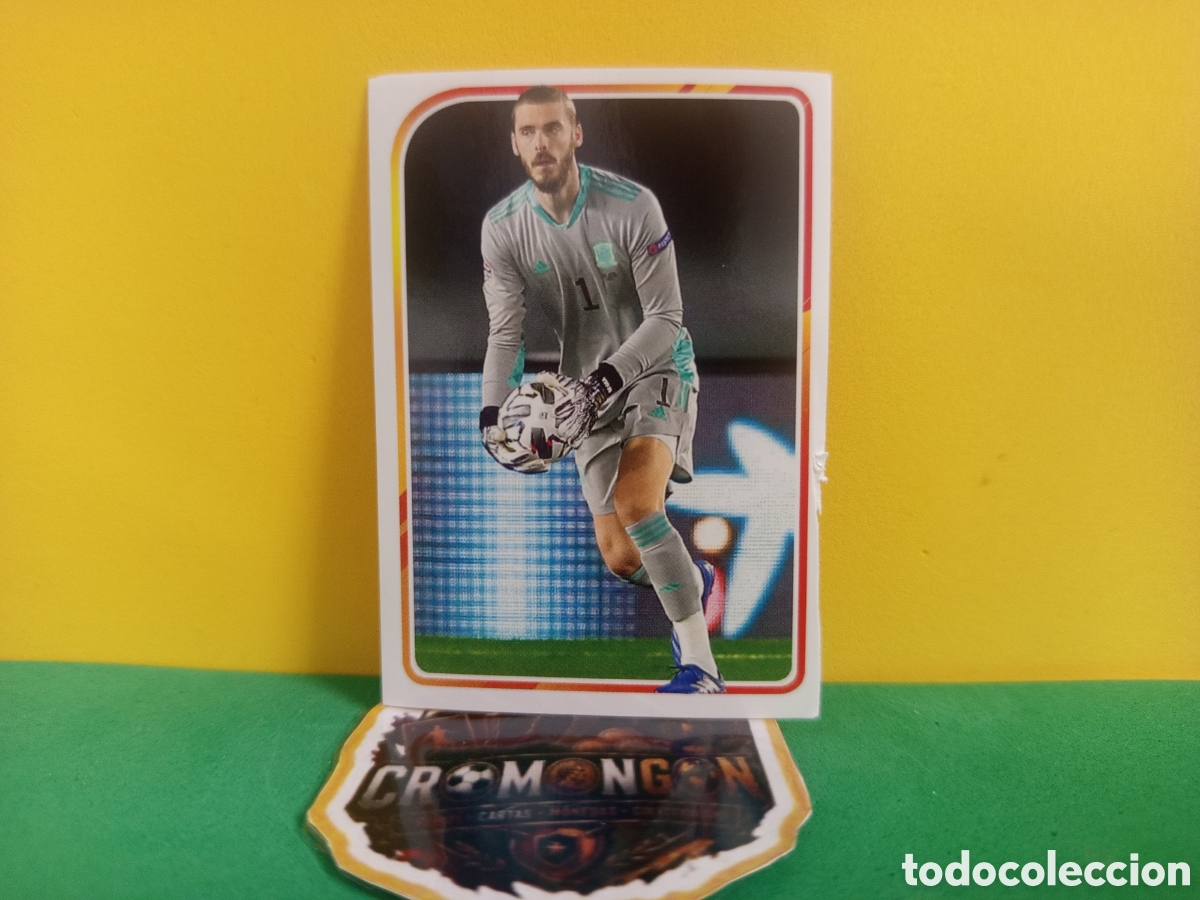 Cartes &agrave; collectionner de Football: ❇️ CROMO ⚽ DE GEA ESPA&Ntilde;A 18 EL &Aacute;LBUM DE LA SELECCI&Oacute;N CARREFOUR PANINI FAMILY SIN PEGAR ❇️