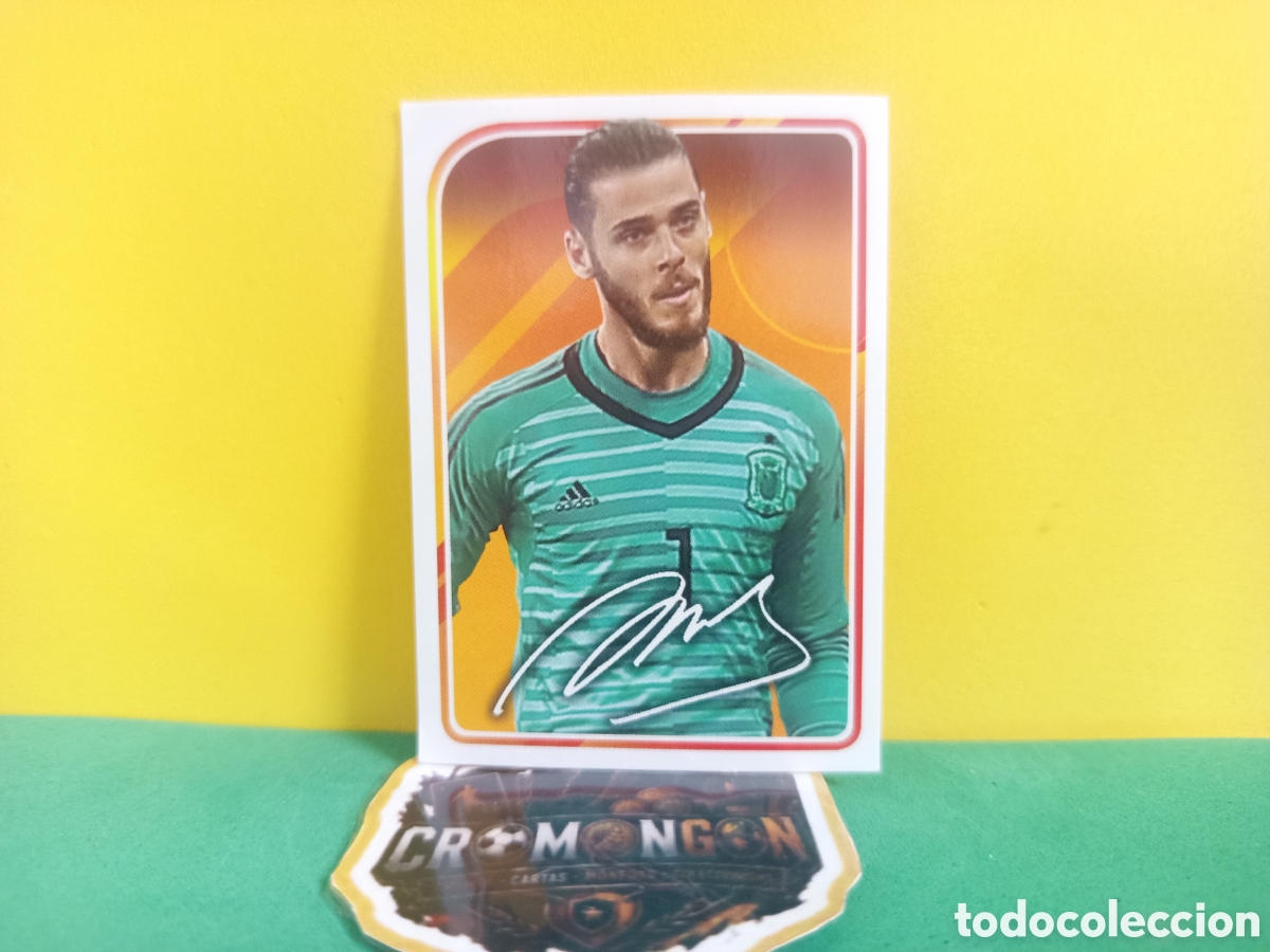 Cartes &agrave; collectionner de Football: ❇️ CROMO ⚽ DE GEA ESPA&Ntilde;A 20 EL &Aacute;LBUM DE LA SELECCI&Oacute;N CARREFOUR PANINI FAMILY SIN PEGAR ❇️