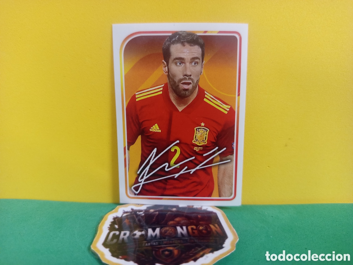 Cartes &agrave; collectionner de Football: ❇️ CROMO ⚽ CARVAJAL ESPA&Ntilde;A 22 EL &Aacute;LBUM DE LA SELECCI&Oacute;N CARREFOUR PANINI FAMILY SIN PEGAR ❇️