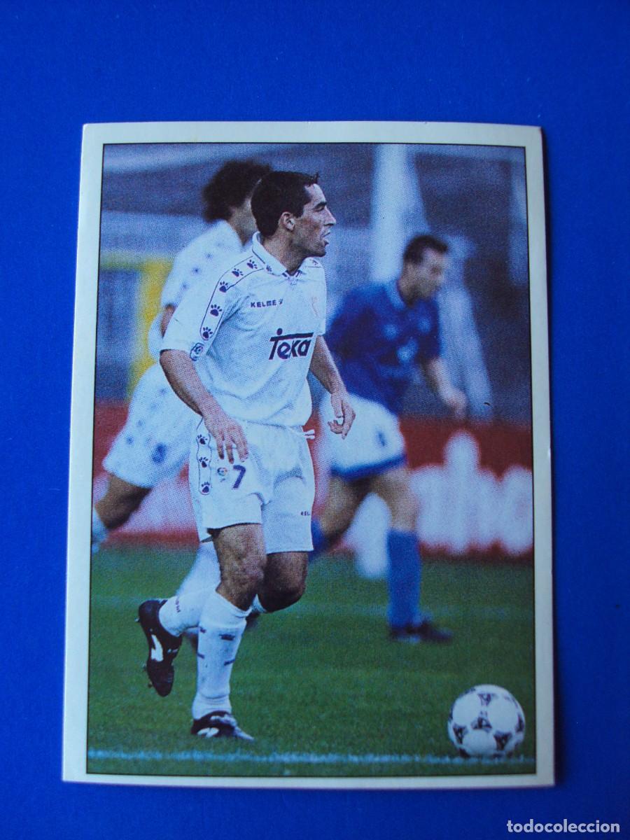 Fu&szlig;ball-Sticker: CROMO N&ordm; 267 GOMEZ CASTILLA &Aacute;LBUM COLECCI&Oacute;N REAL MADRID 95 96 1995 1996 PANINI NUNCA PEGADO