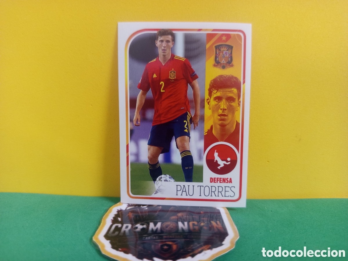 Figurine di Calcio: ❇️ CROMO ⚽ PAU TORRES ESPA&Ntilde;A 31 EL &Aacute;LBUM DE LA SELECCI&Oacute;N CARREFOUR PANINI FAMILY SIN PEGAR ❇️
