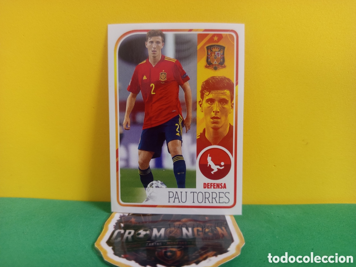 Figurine di Calcio: ❇️ CROMO ⚽ PAU TORRES ESPA&Ntilde;A 31 EL &Aacute;LBUM DE LA SELECCI&Oacute;N CARREFOUR PANINI FAMILY SIN PEGAR ❇️