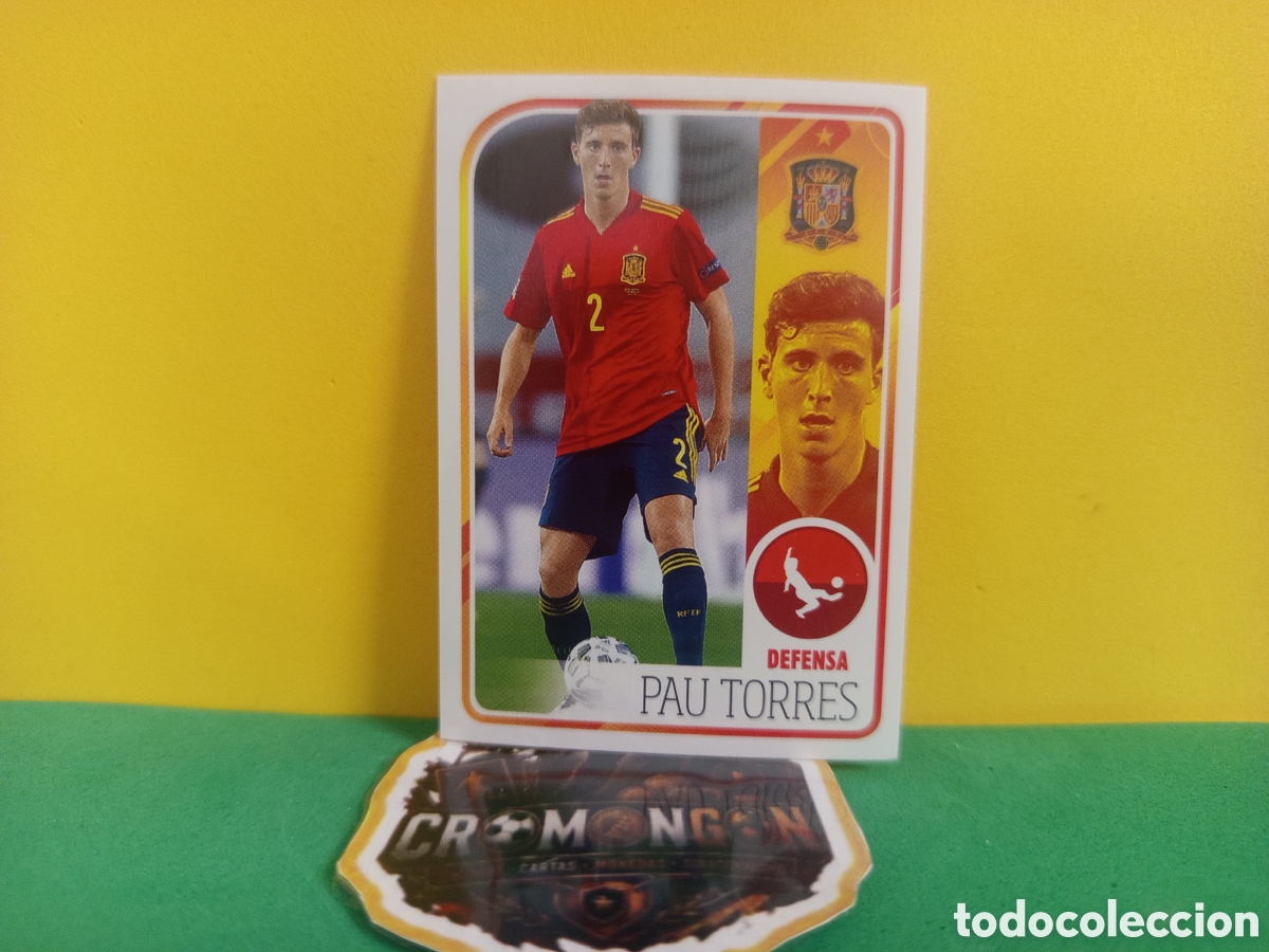 Figurine di Calcio: ❇️ CROMO ⚽ PAU TORRES ESPA&Ntilde;A 31 EL &Aacute;LBUM DE LA SELECCI&Oacute;N CARREFOUR PANINI FAMILY SIN PEGAR ❇️