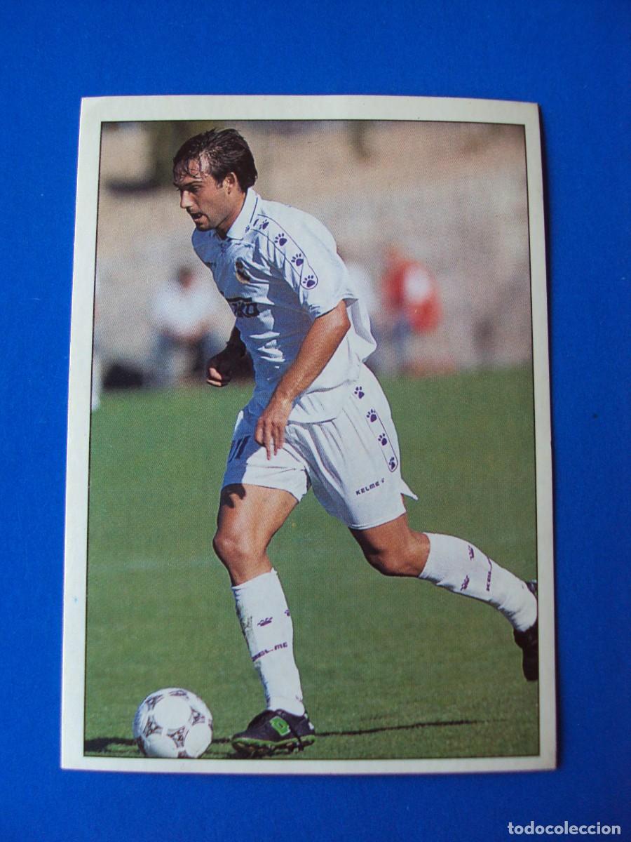 Figurine di Calcio: CROMO N&ordm; 270 RECIO CASTILLA &Aacute;LBUM COLECCI&Oacute;N REAL MADRID 95 96 1995 1996 PANINI NUNCA PEGADO