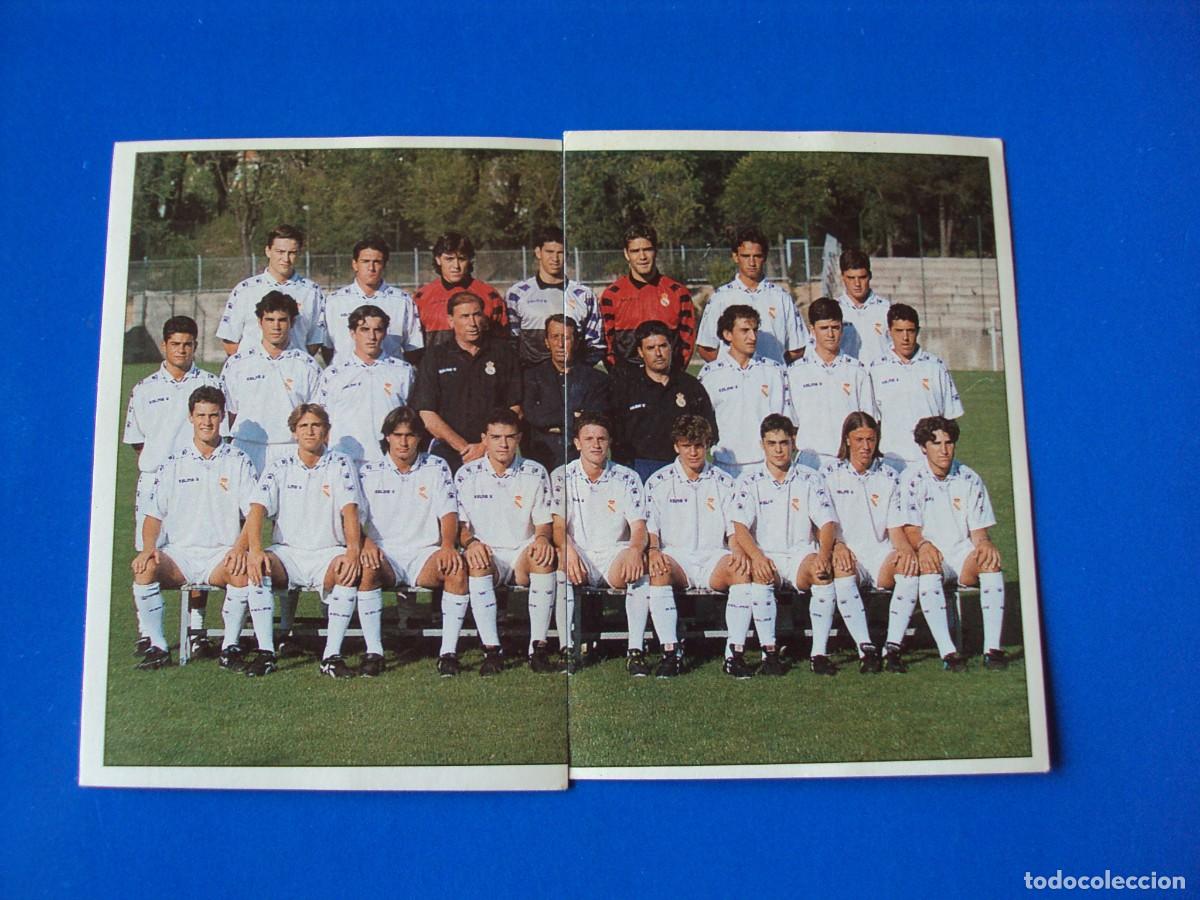 Figurine di Calcio: CROMOS N&ordm; 278 279 REAL MADRID C &Aacute;LBUM COLECCI&Oacute;N REAL MADRID 95 96 1995 1996 PANINI NUNCA PEGADO