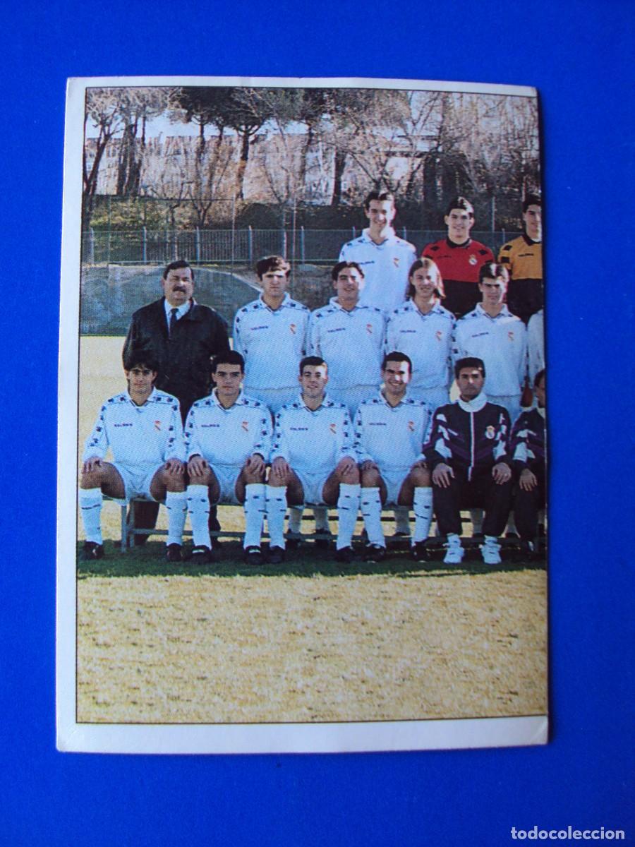 Football Stickers: CROMO N&ordm; 280 REAL MADRID JUVENIL A &Aacute;LBUM COLECCI&Oacute;N REAL MADRID 95 96 1995 1996 PANINI NUNCA PEGADO