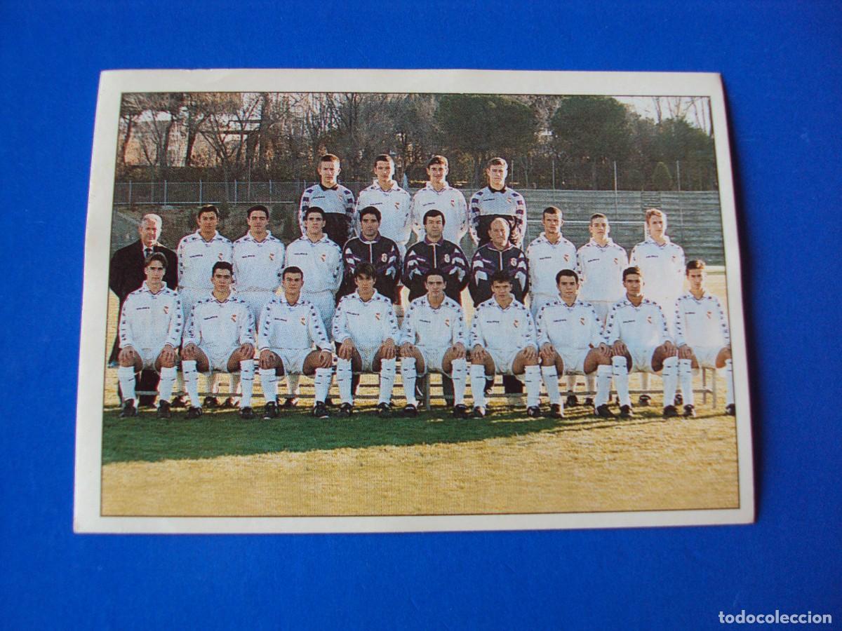 Cromos de Futebol: CROMO N&ordm; 282 REAL MADRID JUVENIL B &Aacute;LBUM COLECCI&Oacute;N REAL MADRID 95 96 1995 1996 PANINI NUNCA PEGADO