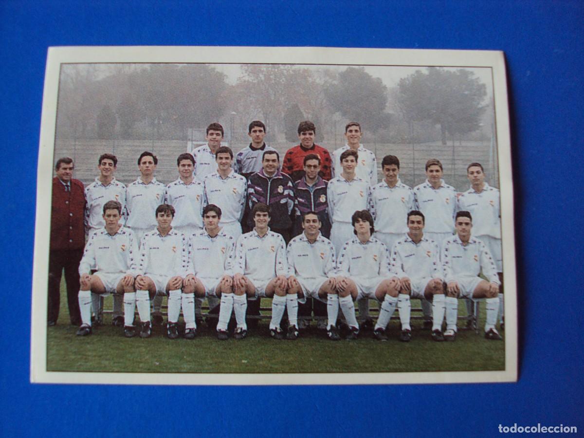 Football Stickers: CROMO N&ordm; 283 REAL MADRID JUVENIL C &Aacute;LBUM COLECCI&Oacute;N REAL MADRID 95 96 1995 1996 PANINI NUNCA PEGADO