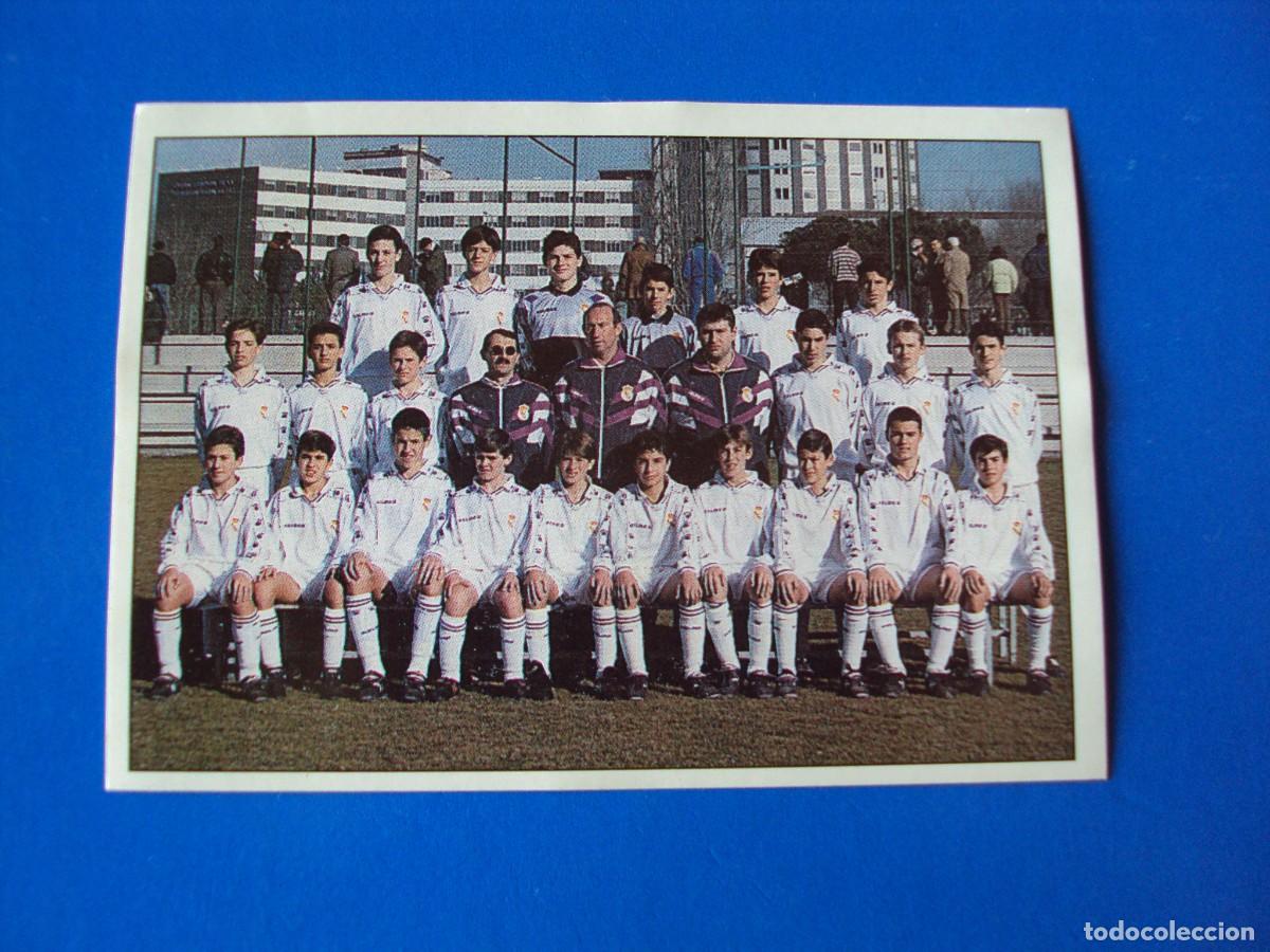 Cartes &agrave; collectionner de Football: CROMO N&ordm; 286 REAL MADRID INFANTIL A &Aacute;LBUM COLECCI&Oacute;N REAL MADRID 95 96 1995 1996 PANINI NUNCA PEGADO