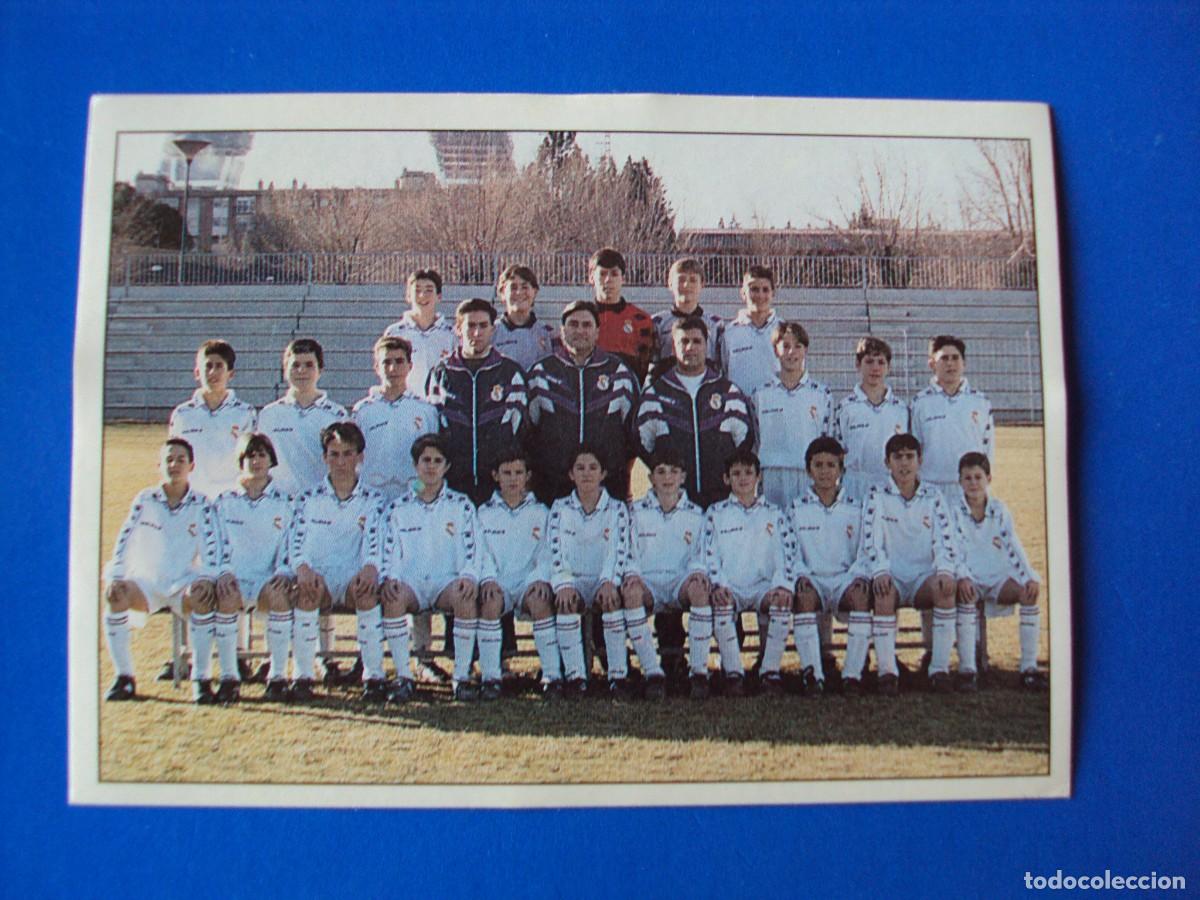 Figurine di Calcio: CROMO N&ordm; 287 REAL MADRID INFANTIL B &Aacute;LBUM COLECCI&Oacute;N REAL MADRID 95 96 1995 1996 PANINI NUNCA PEGADO