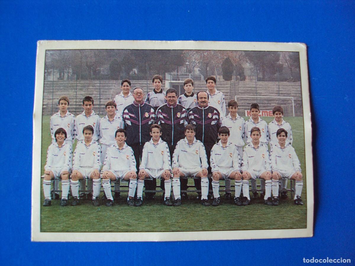 Fu&szlig;ball-Sticker: CROMO N&ordm; 288 REAL MADRID ALEVIN A &Aacute;LBUM COLECCI&Oacute;N REAL MADRID 95 96 1995 1996 PANINI NUNCA PEGADO