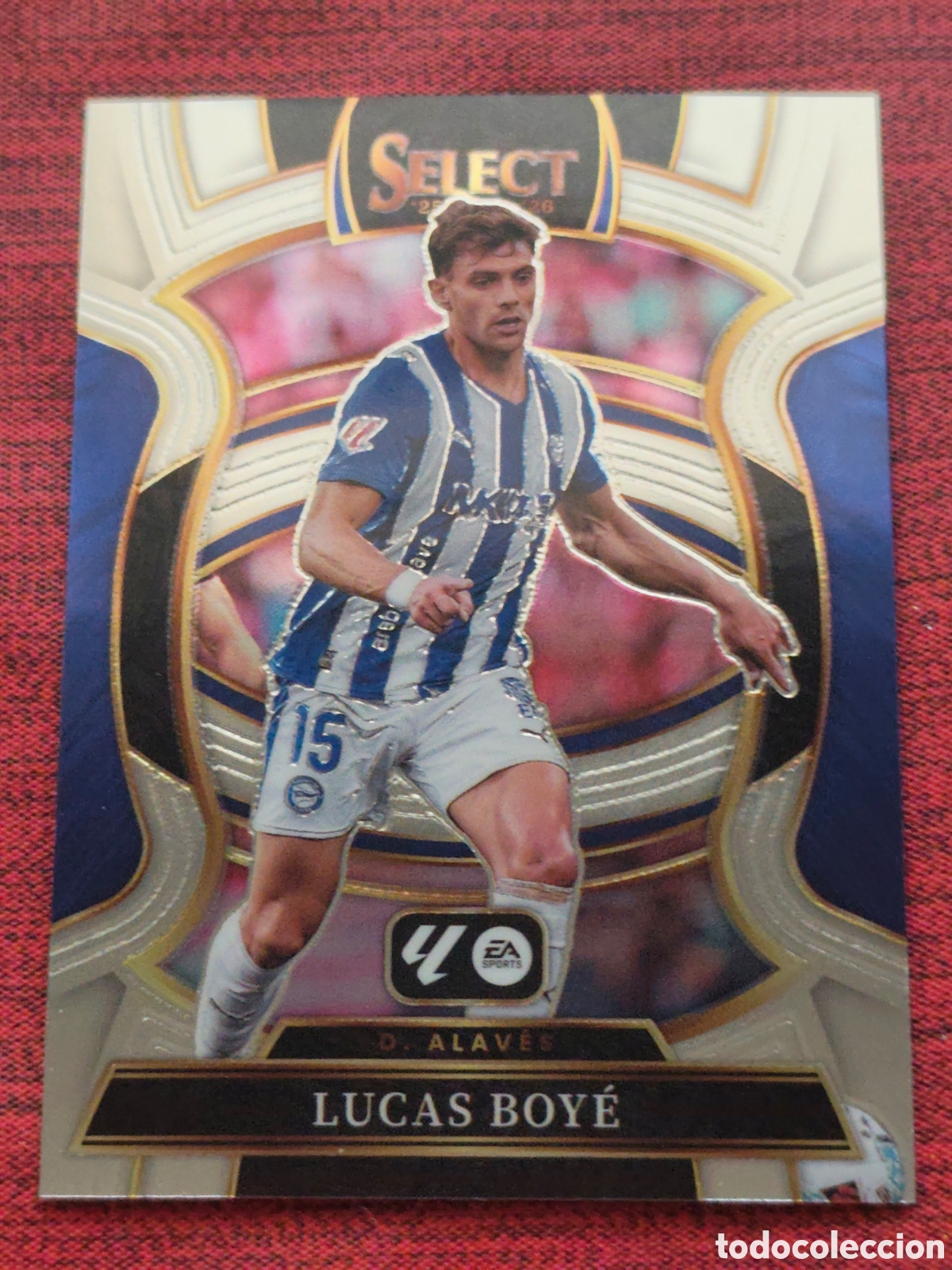 Cromos de f&uacute;tbol: 75 LUCAS BOY&Eacute; ALAV&Eacute;S TERRACE SELECT LA LIGA SOCCER 2025 2026