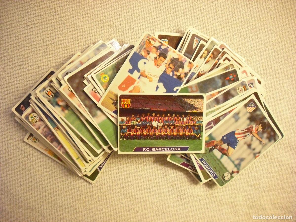 Figurine di Calcio: LIGA 95 / 96 , LOTE DE 134 FICHA / CROMO