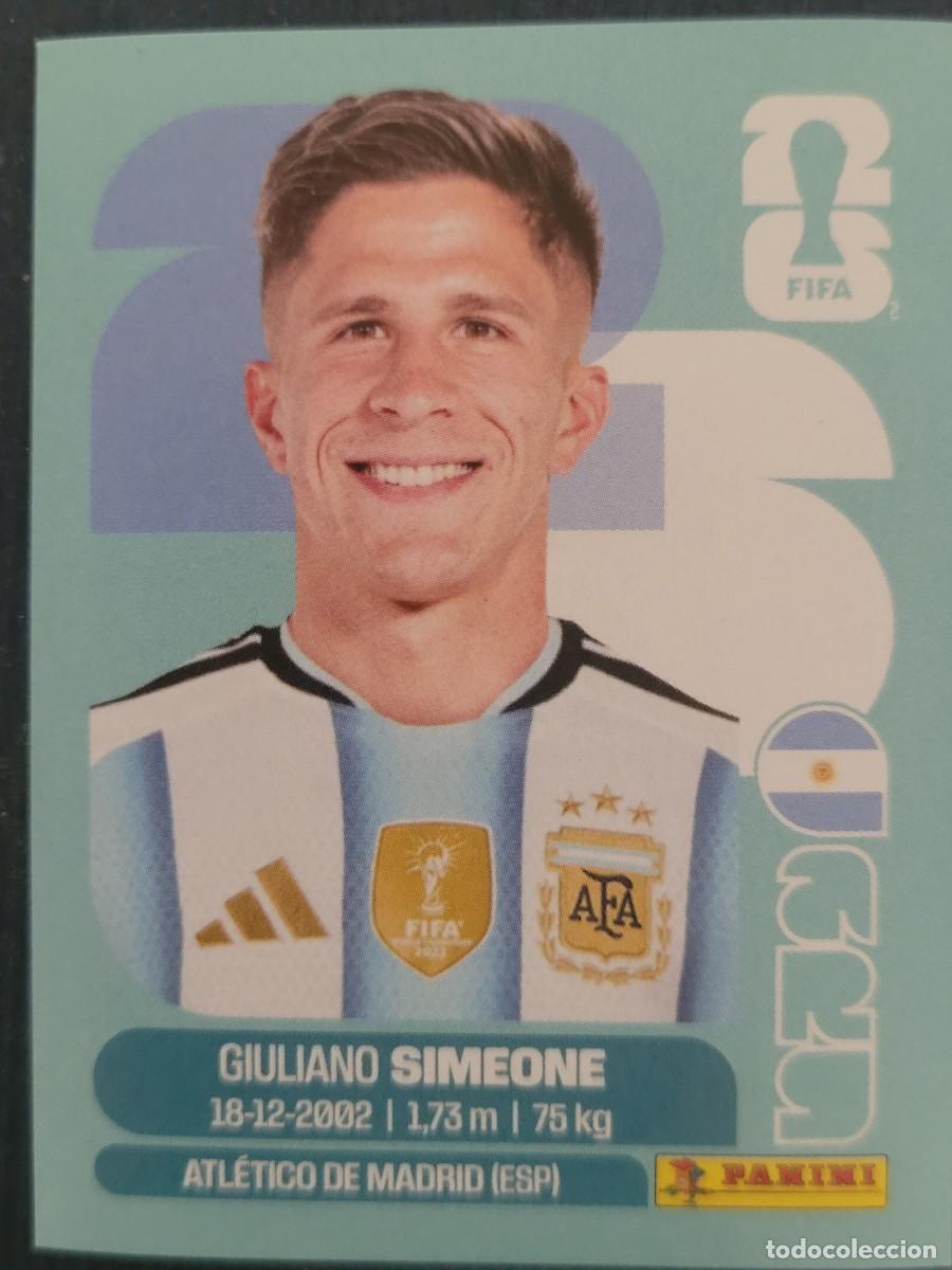 Football Stickers: Cromo FIFA 2026 GIULIANO SIMEONE Argentina ARG20