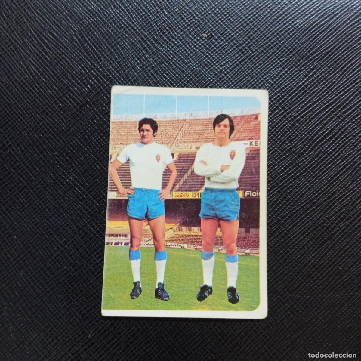 Figurine di Calcio: 144 LERIOS J GONZALEZ ZARAGOZA RUIZ ROMERO 1975 1976 FUTBOL 75 76 - SIN PEGAR - A70 PG244