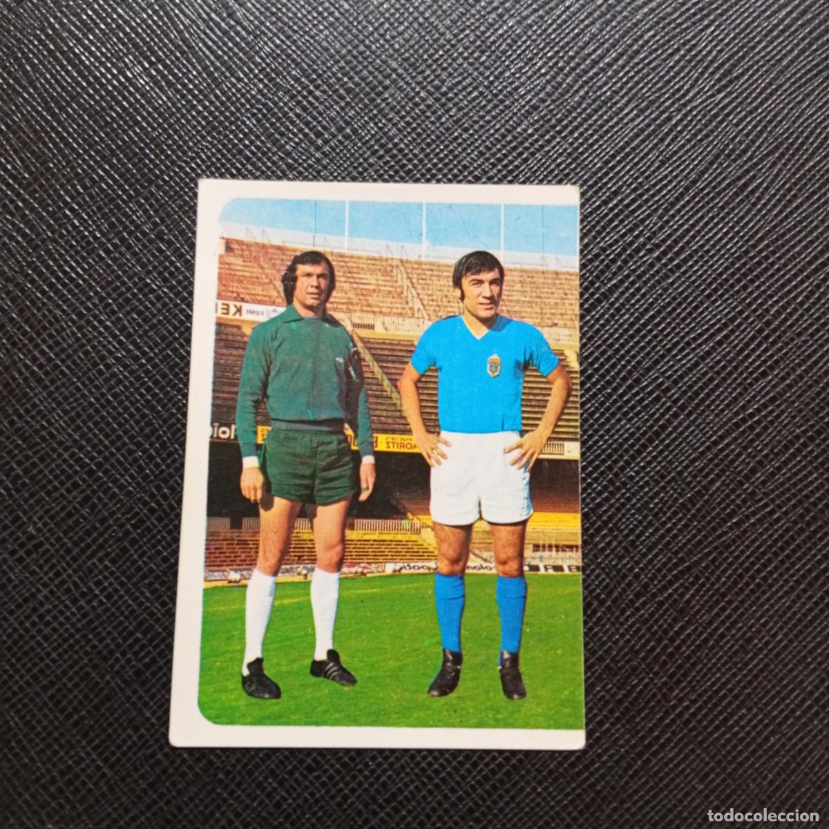 Football Stickers: 169 CARRETE DUJKOVIC OVIEDO RUIZ ROMERO 1975 1976 FUTBOL 75 76 - SIN PEGAR - A70 PG262