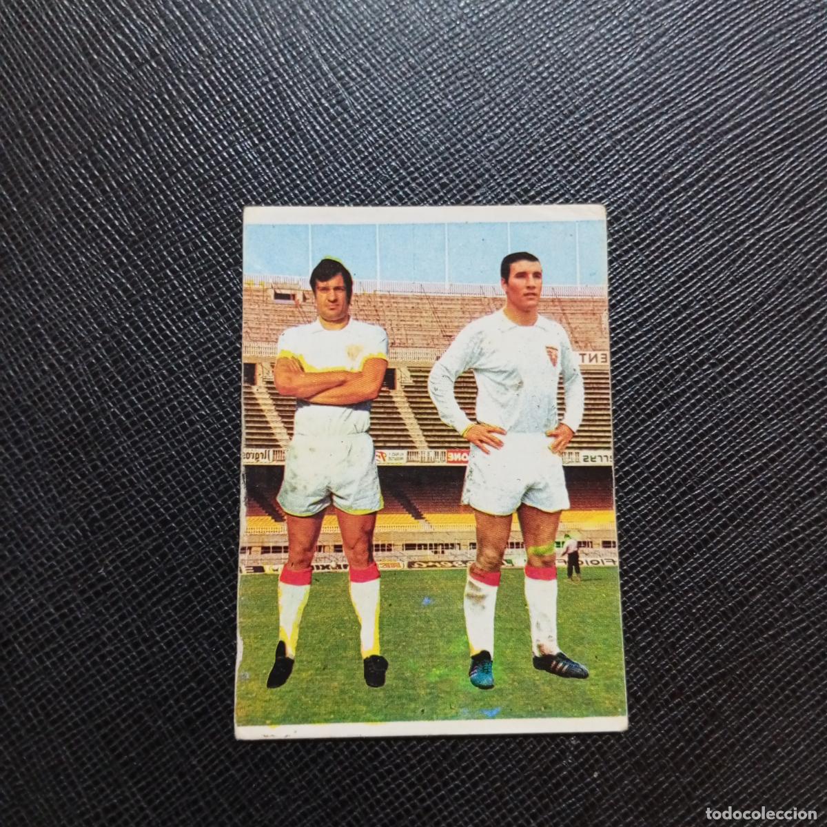 Cromos de f&uacute;tbol: 186 SANJOSE M JAYO SEVILLA RUIZ ROMERO 1975 1976 FUTBOL 75 76 - SIN PEGAR - A70 PG271