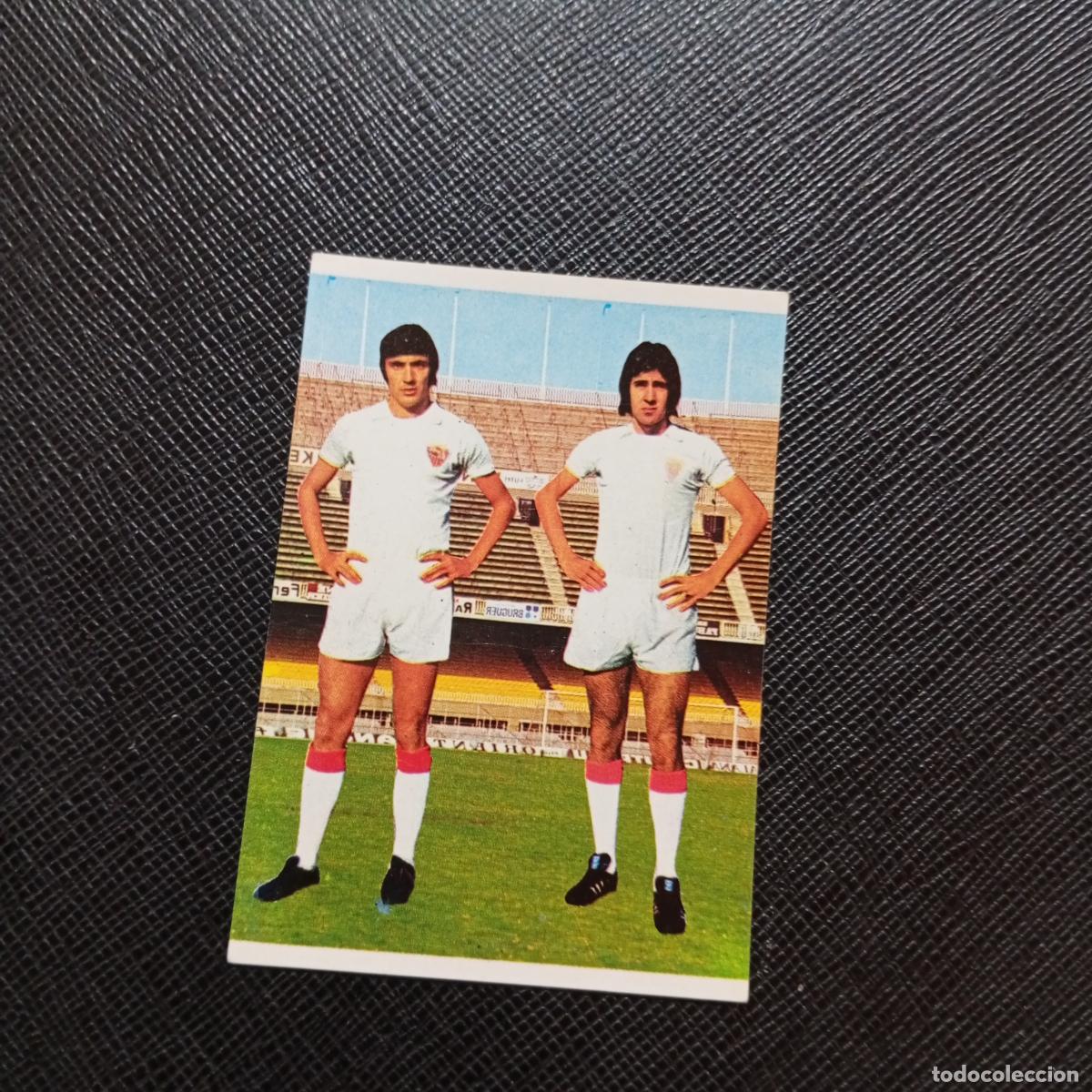 Cromos de f&uacute;tbol: 187 RIVAS JAEN SEVILLA RUIZ ROMERO 1975 1976 FUTBOL 75 76 - SIN PEGAR - A70 PG271