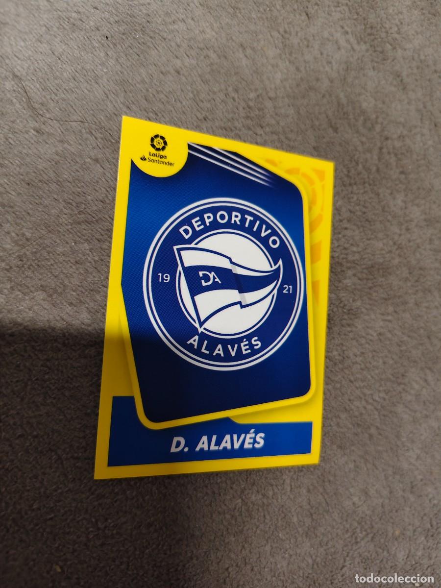 Cromos de f&uacute;tbol: LA LIGA ESTE 21 22 ESCUDO ALAV&Eacute;S (1) - DEPORTIVO ALAV&Eacute;S -- ESTE 2021 2022 SIN PEGAR