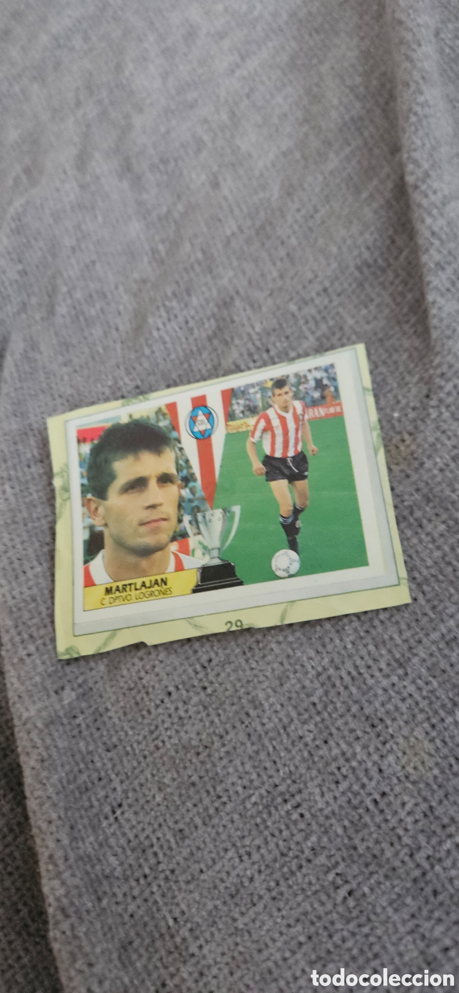 Cartes &agrave; collectionner de Football: Martlajan logro&ntilde;es fichaje 29 este 1987 1988 87 88 recortado