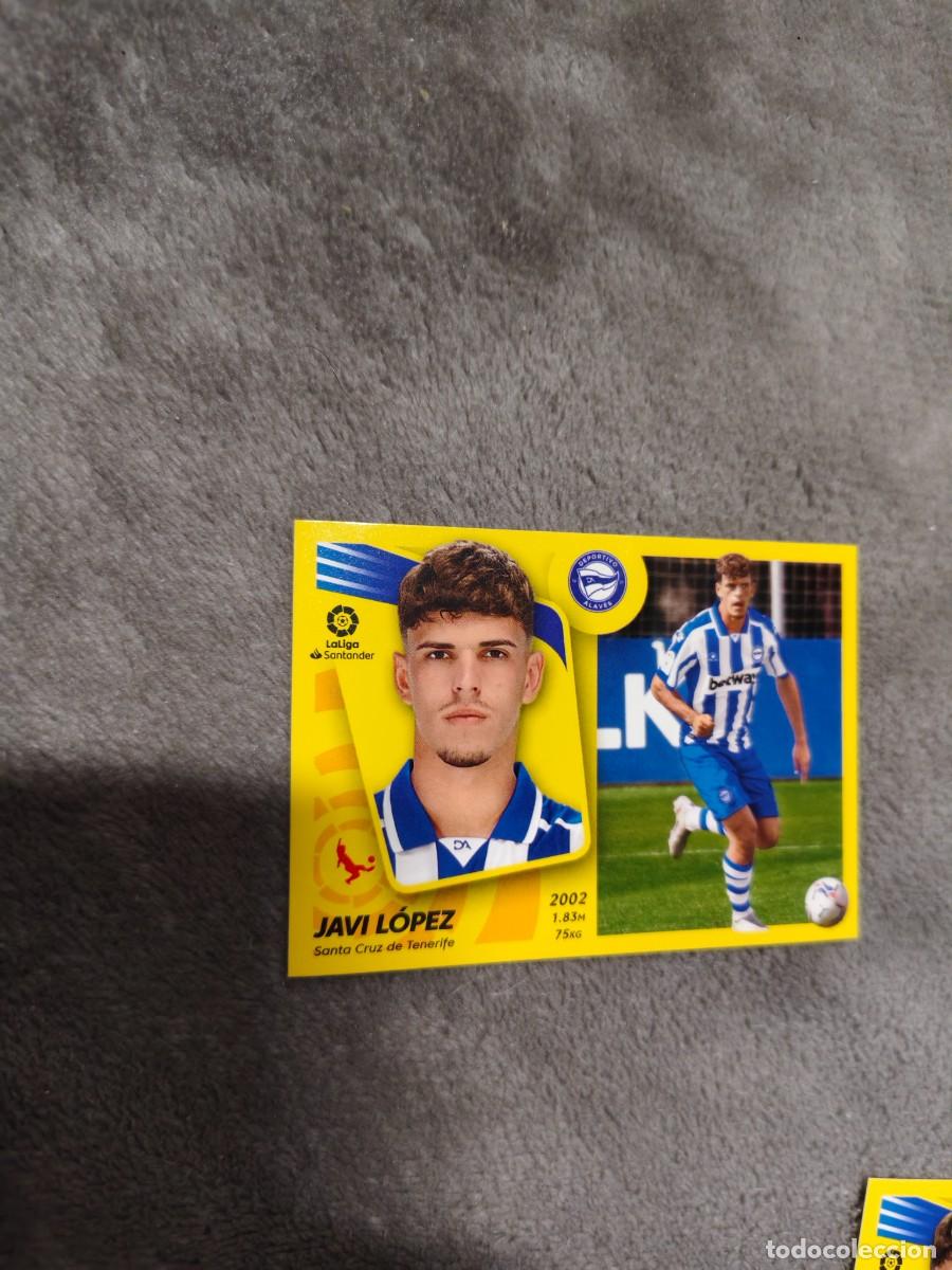 Fu&szlig;ball-Sticker: LA LIGA ESTE 21 22 JAVI L&Oacute;PEZ (11BIS BIS) - DEPORTIVO ALAV&Eacute;S -- ESTE 2021 2022 SIN PEGAR