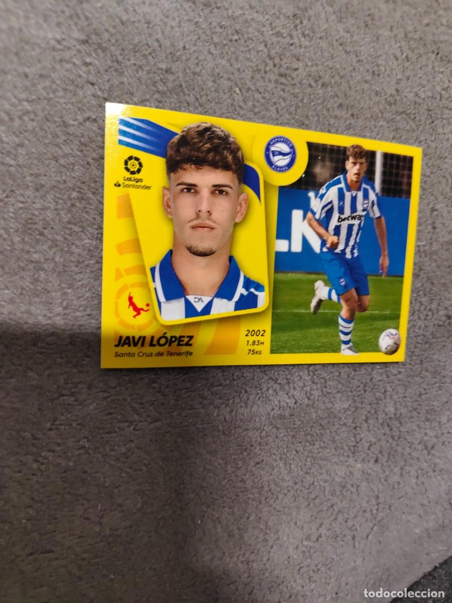 Fu&szlig;ball-Sticker: LA LIGA ESTE 21 22 JAVI L&Oacute;PEZ (11BIS BIS) - DEPORTIVO ALAV&Eacute;S -- ESTE 2021 2022 SIN PEGAR