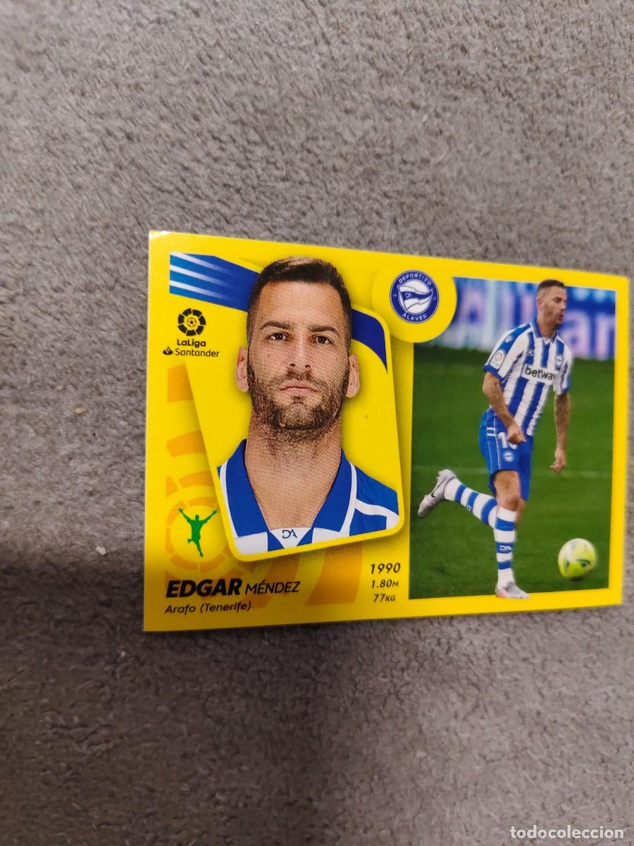 Fu&szlig;ball-Sticker: LA LIGA ESTE 21 22 EDGAR (18) - DEPORTIVO ALAV&Eacute;S -- ESTE 2021 2022 SIN PEGAR