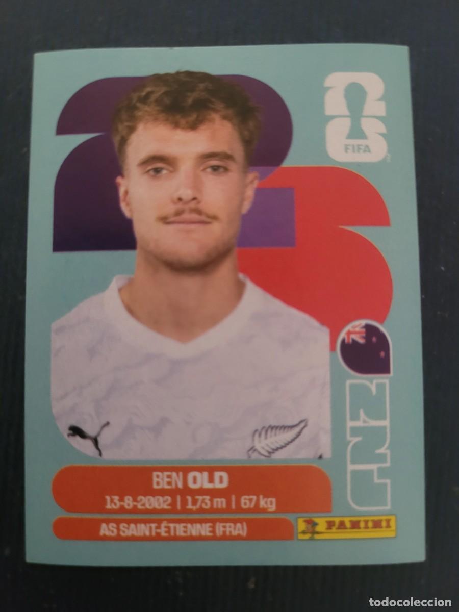 Fu&szlig;ball-Sticker: Cromo FIFA 2026 BEN OLD Nueva Zelanda NZL16