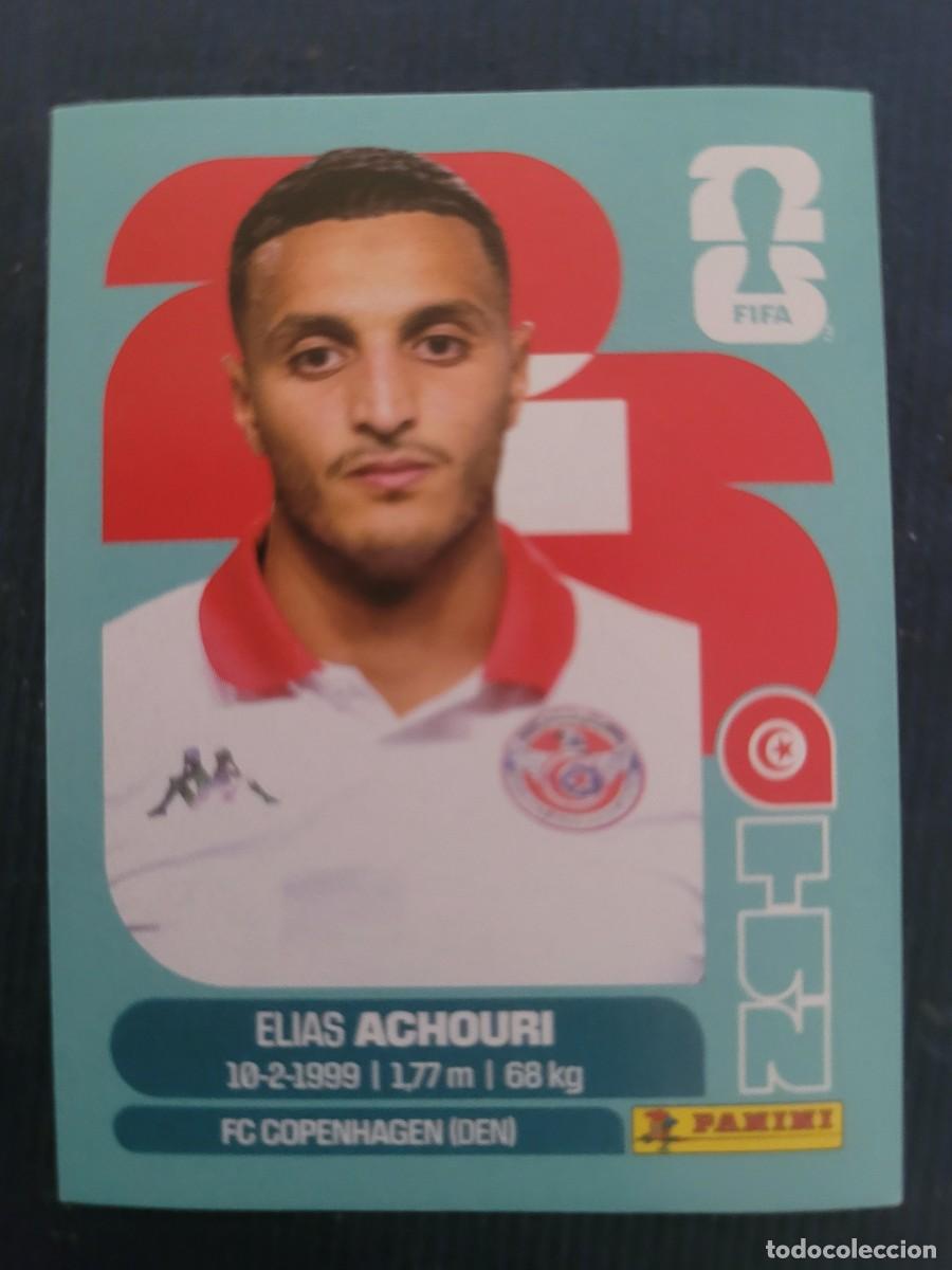 Fu&szlig;ball-Sticker: Cromo FIFA 2026 ELIAS ACHOURI T&uacute;nez TUN15