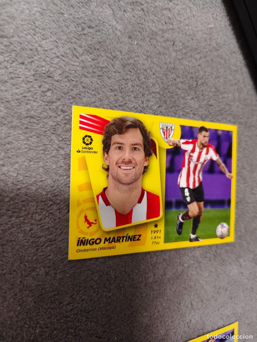 Fu&szlig;ball-Sticker: LA LIGA ESTE 21 22 &Iacute;&Ntilde;IGO MART&Iacute;NEZ (10) - ATHLETIC CLUB -- ESTE 2021 2022 SIN PEGAR