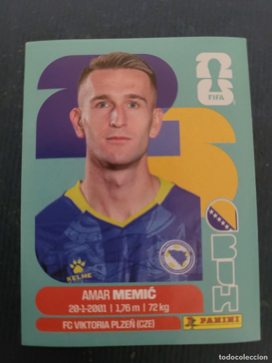 Cromos de f&uacute;tbol: Cromo FIFA 2026 AMAR MEMIC Bosnia i Herzagovina BIH16