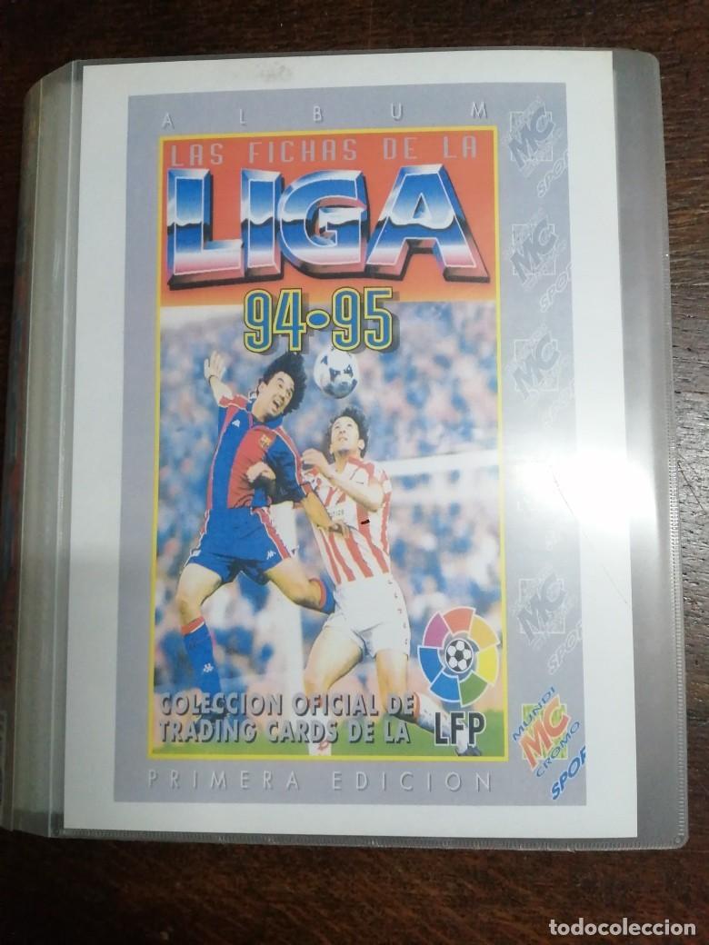 Cromos de f&uacute;tbol: COLECCION COMPLETA MUNDICROMO 1994 1995