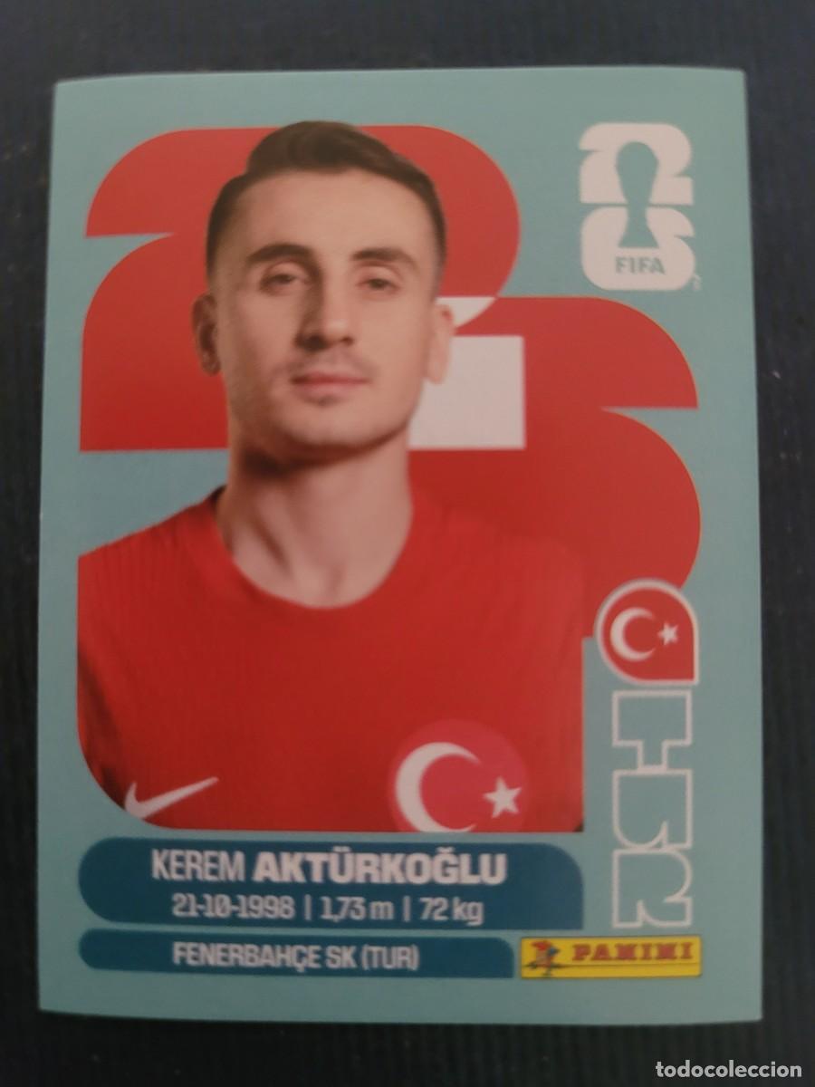 Football Stickers: Cromo FIFA 2026 KEREM AKTURKOGLU Turqu&iacute;a TUR19