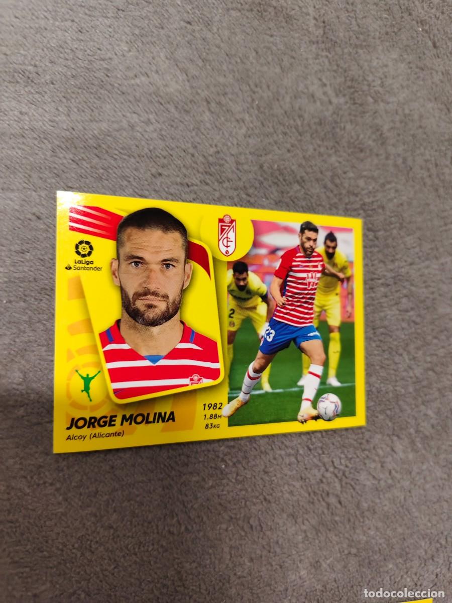 Fu&szlig;ball-Sticker: LA LIGA ESTE 21 22 JORGE MOLINA (19) - GRANADA CF -- ESTE 2021 2022 SIN PEGAR