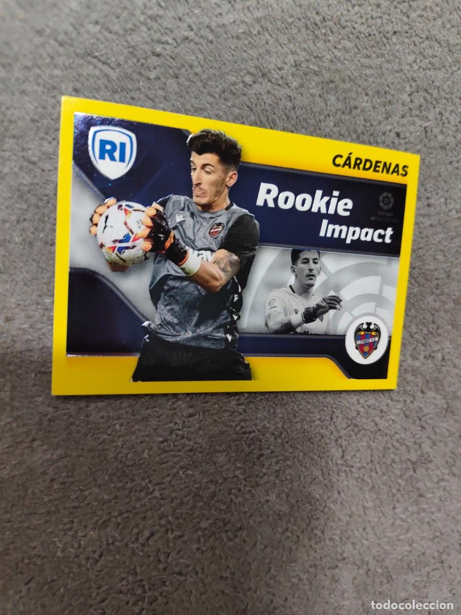 Fu&szlig;ball-Sticker: LA LIGA ESTE 21 22 ROOKIE IMPACT: C&Aacute;RDENAS (4) - LEVANTE UD -- ESTE 2021 2022 SIN PEGAR