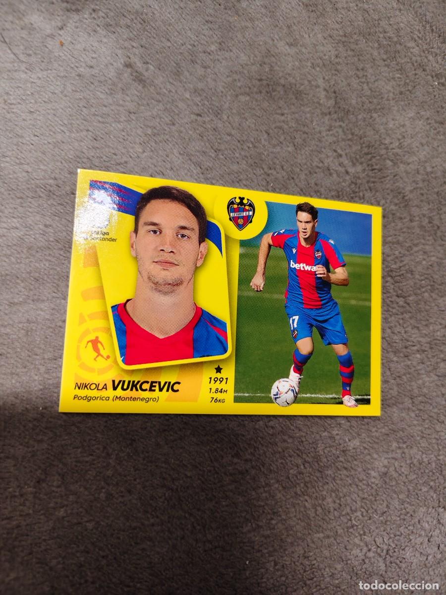 Fu&szlig;ball-Sticker: LA LIGA ESTE 21 22 VUKCEVIC (15) - LEVANTE UD -- ESTE 2021 2022 SIN PEGAR