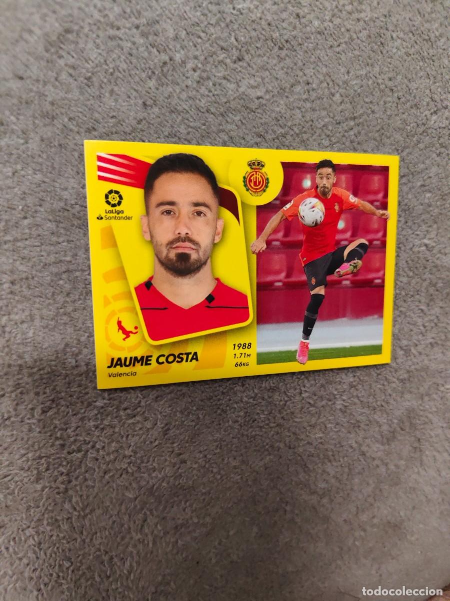Fu&szlig;ball-Sticker: LA LIGA ESTE 21 22 12 JAUME COSTA (RCD MALLORCA) - &Uacute;LTIMOS FICHAJES -- ESTE 2021 2022 SIN PEGAR