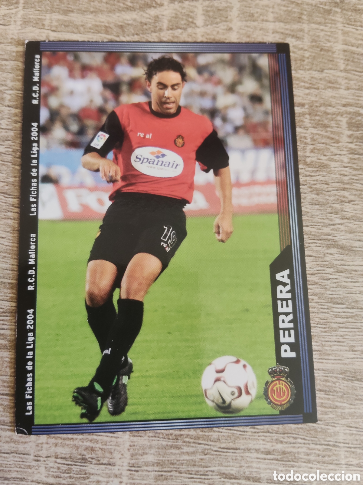 Fu&szlig;ball-Sticker: Mundicromo las fichas de la liga 2004 236 Perera Mallorca